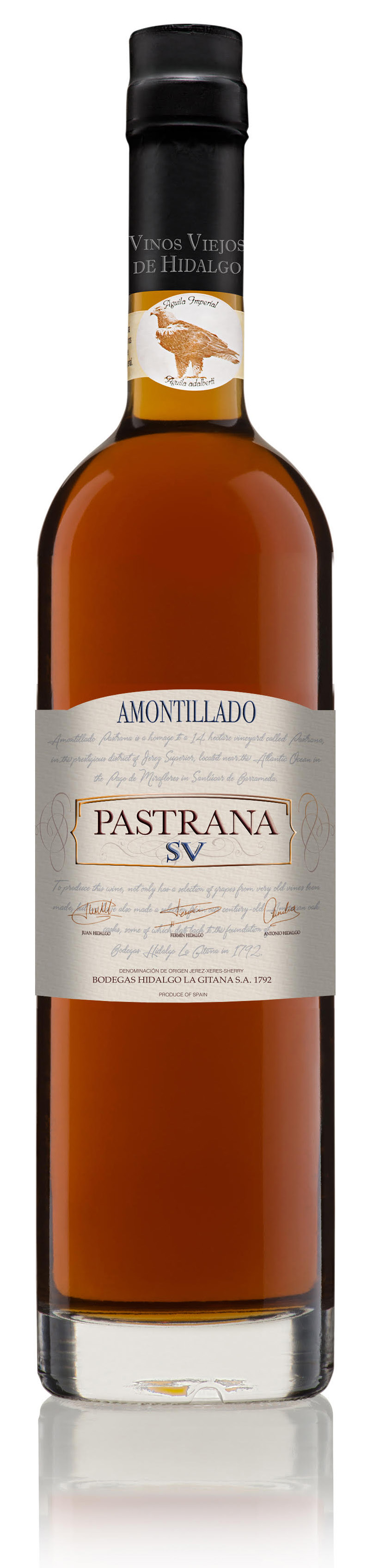 Pastrana Amontillado bottle