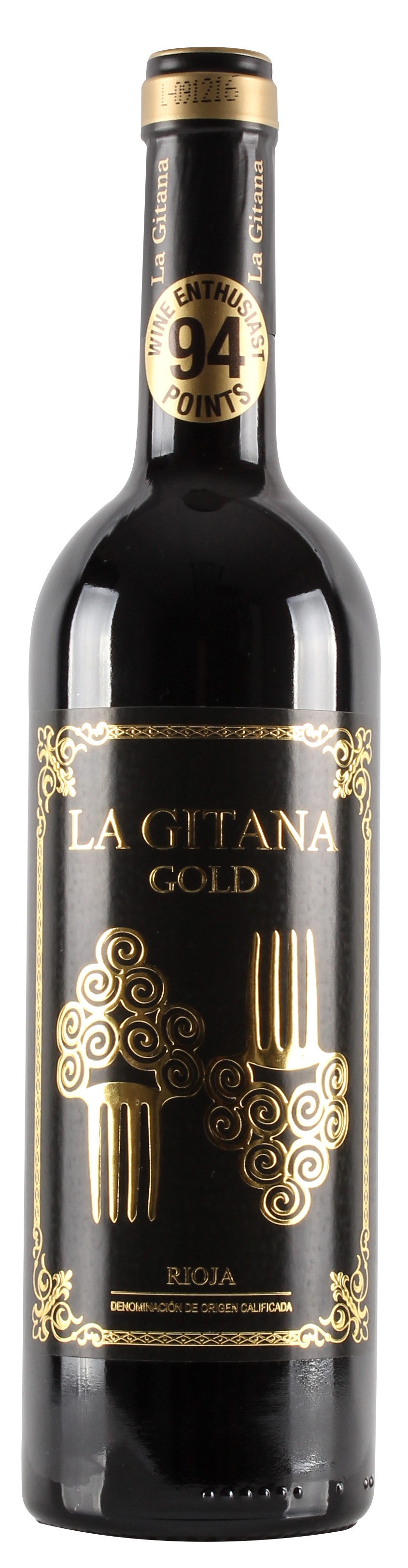 La Gitana Reserva Gold bottle